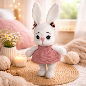 Conejita con vestido